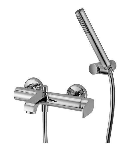 Miscelatore Per Vasca Cromato GIOIA Frattini Duplex C/Flessibile E Doccetta Cod. 7300200