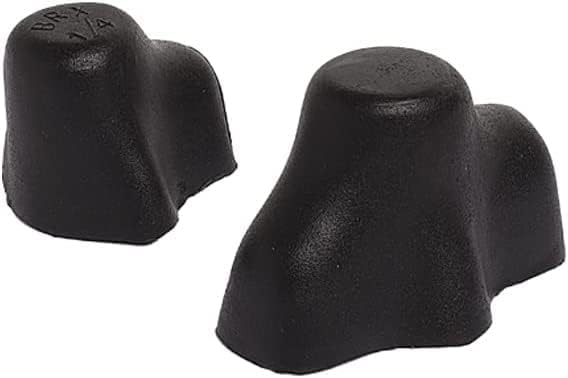 Pair of rubber tap covers for external AIR CONDITIONING unit