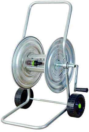 CARRELLO AVVOLGITUBO IN ACCIAIO ZINCATO