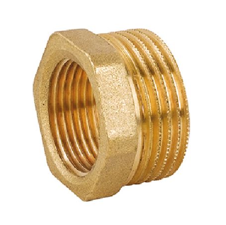 RIDUZIONE IN OTTONE GIALLO 2" × 3/4"