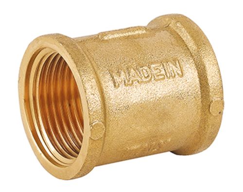 MANICOTTO IN OTTONE GIALLO FEMMINA-FEMMINA 1¼" ICMA 811213AG05