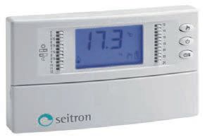 CRONOTERMOSTATO BIANCO FREETIME PLUS SEITRON TCD01B