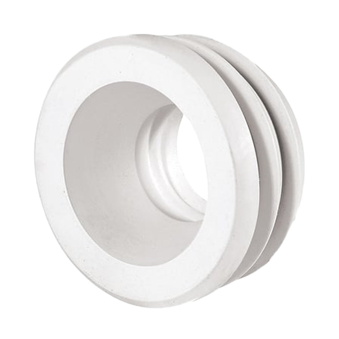 Morsetto Guarnizione Gomma Bianca per WC - Canotto Ø50mm x Ø26/30/32mm