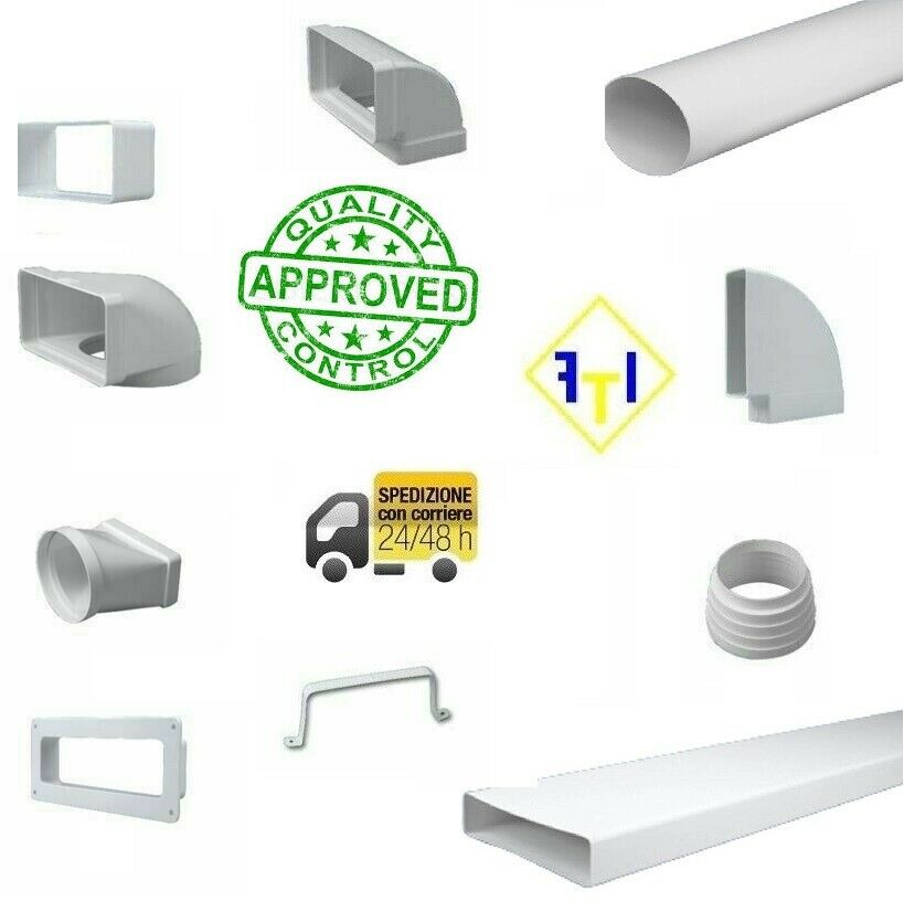 Rectangular JOINT 220 x 55 For Ventilation FOR Hood PIPE