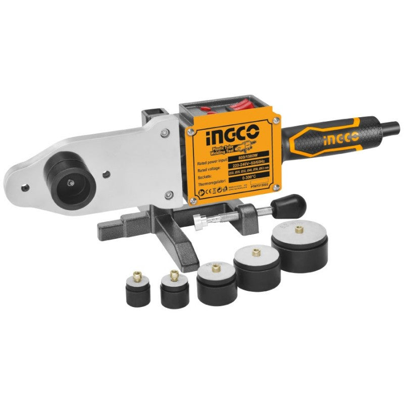 INGCO POLIFUSORE SALDATUBI PER PLASTICA 800W Con MATRICI cod. PTWT215002