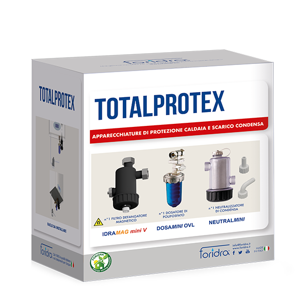 Foridra Total Protex – Defangatore, Dosatore Polifosfato e NEUTRALIZZATORE