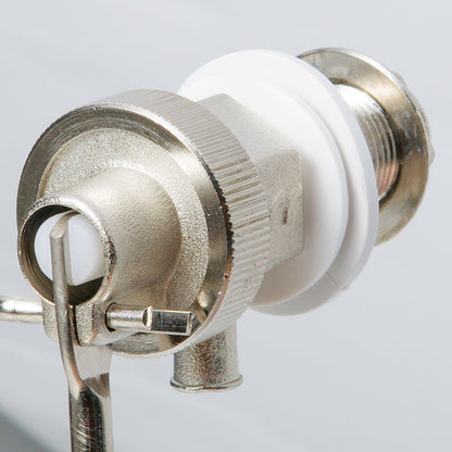 Galleggiante rubinetto silenzioso 1/2" con sfera Ø90 per cassette WC