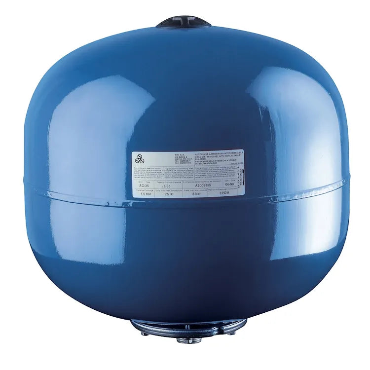 ELBI Vaso per autoclave AF 35 lt PN10 Con membrana intercambiabile Attacco 1"