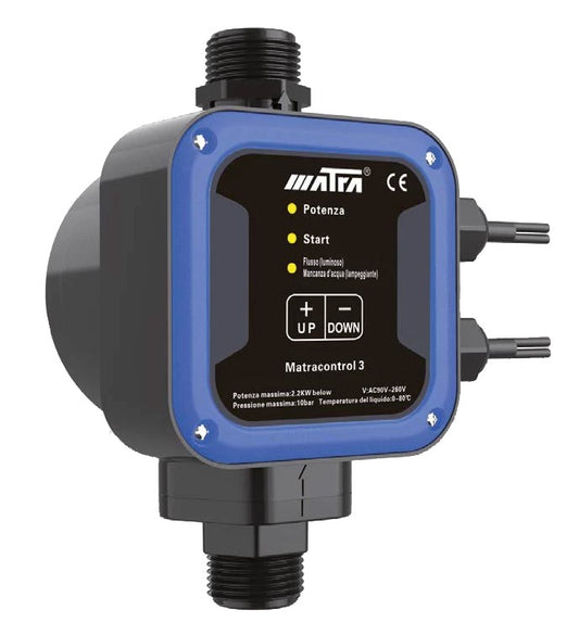 MATRACONTROL 3 TANK REGOLATORE DI PRESSIONE Pompa Autoclave