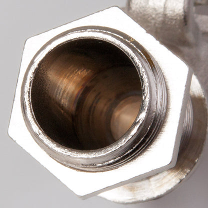 Galleggiante 5 coppiglie in ottone 3/8" con sfera Ø90 e asta piatta