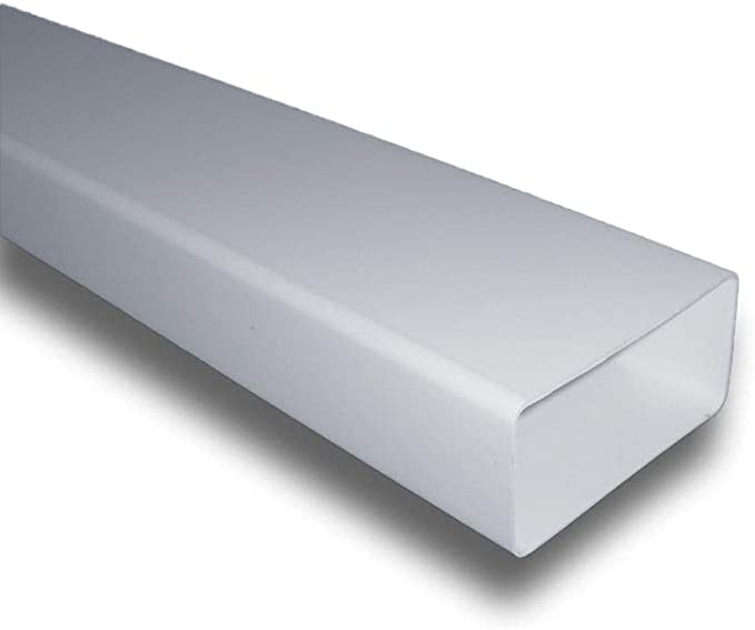 Canale Piatto Rettangolare 220 x 55 x 1000mm Per Ventilazione - Cappa