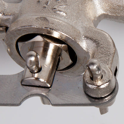 Galleggiante 5 coppiglie in ottone 3/8" con sfera Ø90 e asta piatta