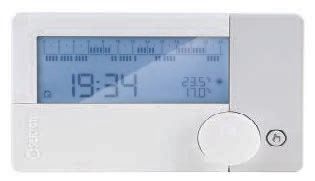 CRONOTERMOSTATO BIANCO FREETIME EVO GIORNALIERO/SETTIMANALE SEITRON TCD02B2