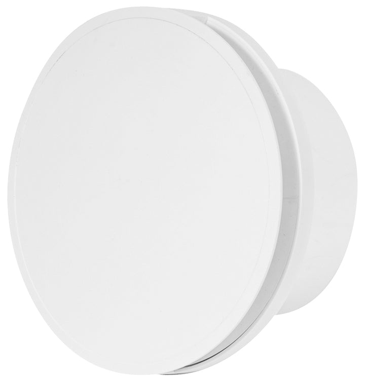 ASPIRATORE ELICOIDALE DECORATIVO  ø100 Standard 100m³h BIANCO TONDO S