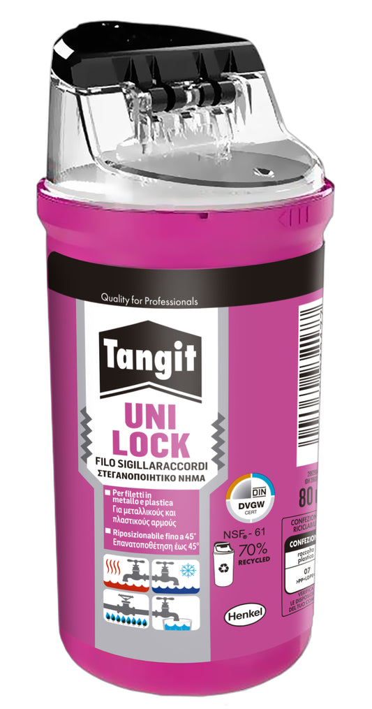 TANGIT UNI-LOCK A FILO C/CAP TRASP mt 160