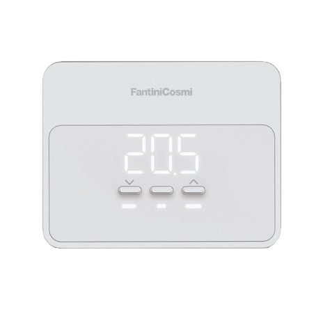 CRONOTERMOSTATO WI-FI SMART A BATTERIE BIANCO FANTINI COSMI C900R