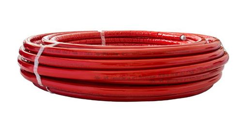 TUBO MULTISTRATO PE-XB ISOLATO ROSSO 26X3 MM ROTOLO 50 M APE