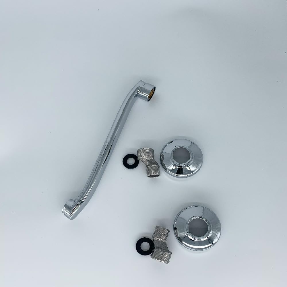 Ambrosiana SEI14040000 Rubinetto Miscelatore Doccia Esterno, Cromo