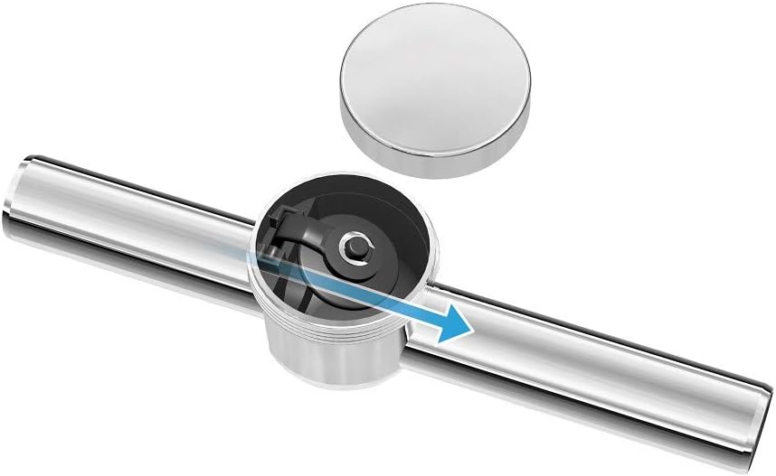 VALVOLA ANTIRIFLUSSO PER SIFONE ORIZZONTALE CROMO MASCHIO ø32 X 25Cm