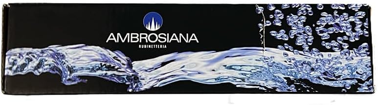 Ambrosiana SEI14040000 Rubinetto Miscelatore Doccia Esterno, Cromo