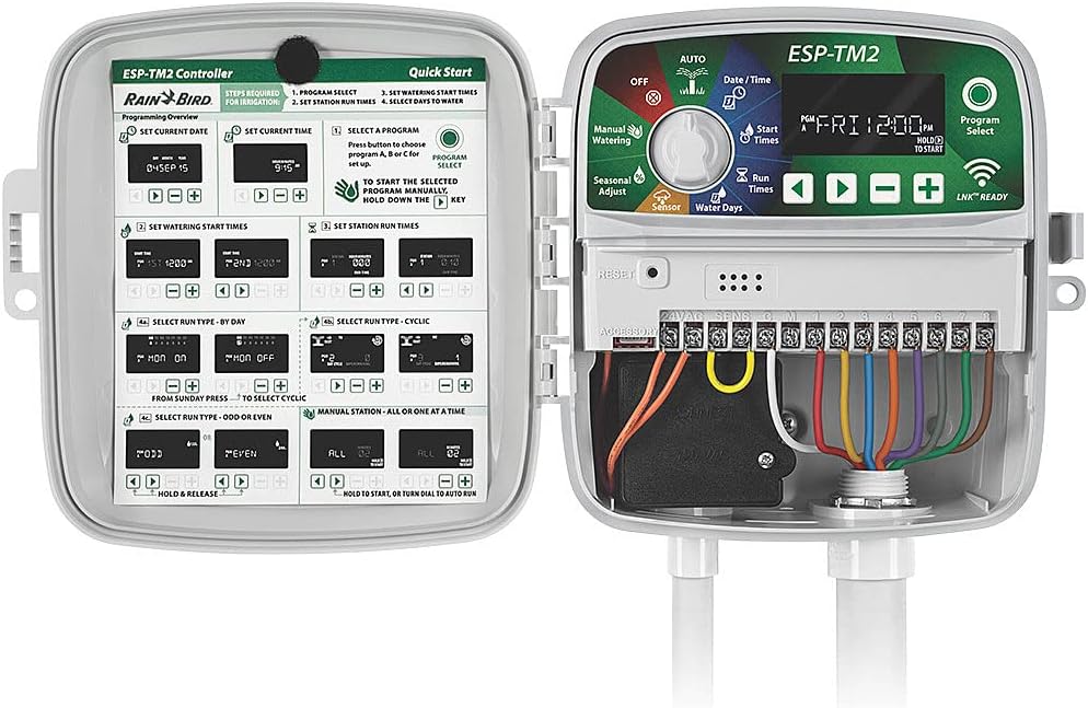 ESP-TM2 Rain Bird Centralina 230 V 4 stazioni per interni ed esterni