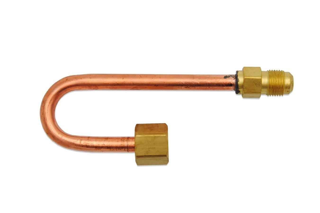 Raccordo Inversione Singolo 1/4" per Climatizzatori - Rame e Ottone