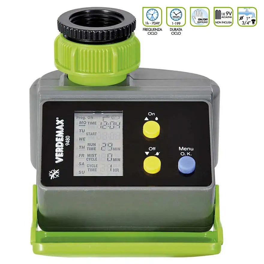 Centralina Digitale Irrigazione Verdemax 9480 - Programmatore Automatico