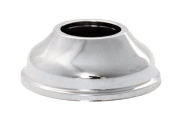 Rosone Copriforo Ottone Cromato Bombato per Canotto Ø32mm - Lavabo Bidet Lavello