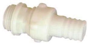 RACCORDO DRITTO 3 PEZZI NYLON 1¼" X 35 GT COMIS