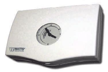 CRONOTERMOSTATO ELETTRONICO GIORNALIERO A BATTERIE WATTS P03869