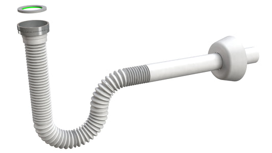 Bonomini 2814OT54B7 Sifone Cromato Estensibile 1¼" Ø32×230mm Lavabo Bidet