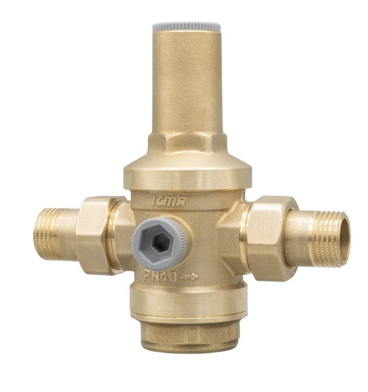 Riduttore di pressione icma Con Bocchettoni MM VARIE Misure