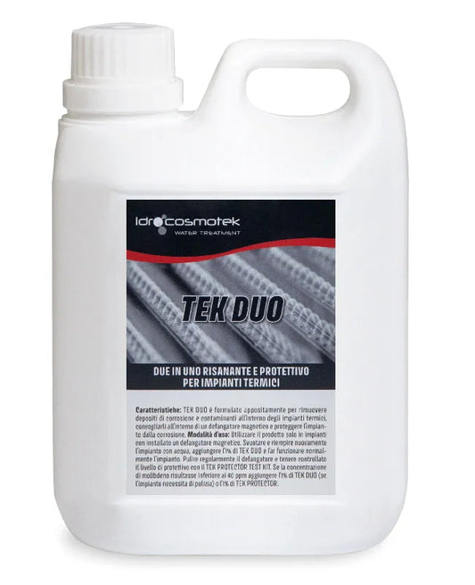 TEK DUO FIMI ADDITIVO DUE IN UNO risanante e protettivo zero scarico per impianti termici