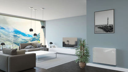 RADIANTore Glass DC Inverter 600 – Terminale Idronico a Ventilazione