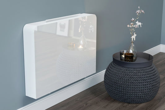 RADIANTore Glass DC Inverter 600 – Terminale Idronico a Ventilazione