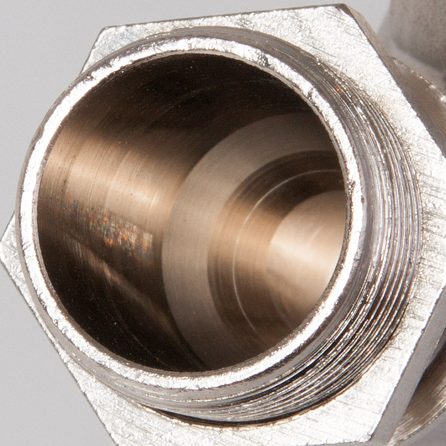 Galleggiante 5 coppiglie in ottone 1"1/4 con sfera Ø180 e asta piatta in ferro
