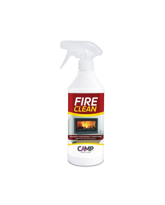 PULITORE DETERGENTE PER VETROCERAMICA E TERMOCAMINI FIRE CLEAN 750ml