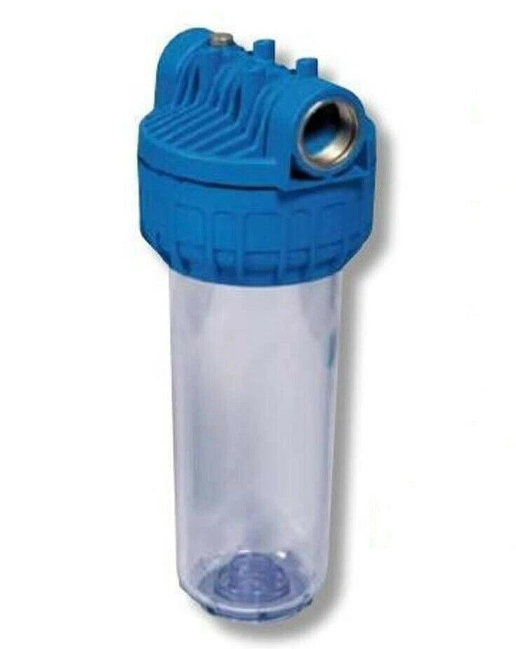 IDROTEC CONTENITORE FILTRO IN PLASTICA PER CARTUCCE FILTRANTI e accessori