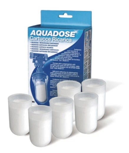 CARTUCCE DI POLIFOSFATO PER FILTRO CALDAIA COMPATTO RICARICA 6 PZ UNIVERSALE