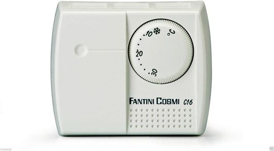 FANTINI COSMI C16L Electromechanical Thermostat With SIGNAL LAMP