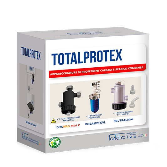 FORIDRA TOTAL PROTEX MUD REMOVER - POLYPHOSPHATE DISPENSER - NEUTRALIZER 